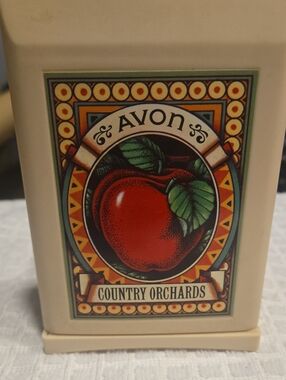 Vintage Avon "Country Orchards" Folding Mini Kitchen Food Scale